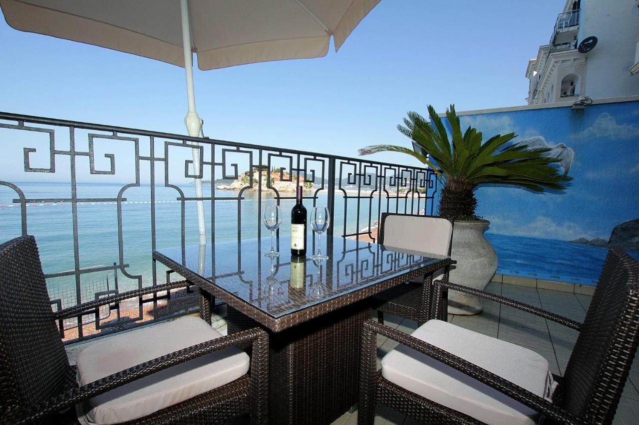 Studio Apartman Sveti Stefan Apartment Exterior foto
