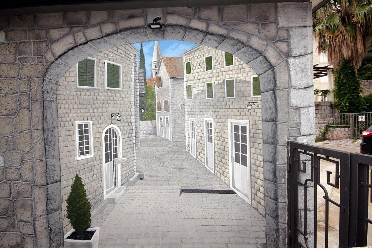 Studio Apartman Sveti Stefan Apartment Exterior foto