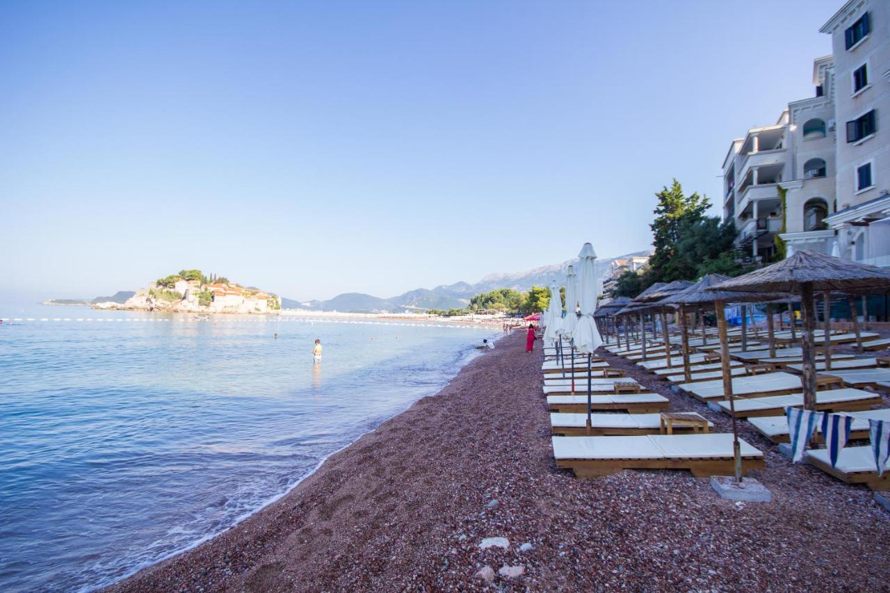 Studio Apartman Sveti Stefan Apartment Exterior foto